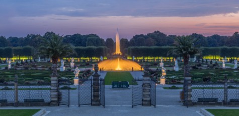 Herrenhäuser Gärten Großer Garten Pano