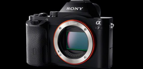 Sony Alpha 7 Frontansicht